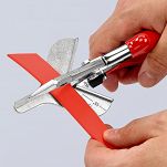 Nożyce do Cięcie bez zgniatania Gumy Profili Ukośne KNIPEX 94 35 215 - 4
