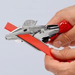 Nożyce do Cięcie bez zgniatania Gumy Profili Ukośne KNIPEX 94 35 215 - 9