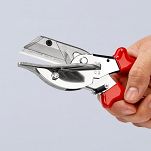 Nożyce do Cięcie bez zgniatania Gumy Profili Ukośne KNIPEX 94 35 215 - 7