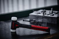 Młotek z miękkim obuchem FibreBuzz bezodrzutowy, bardzo twardy WIHA 44598 - 5