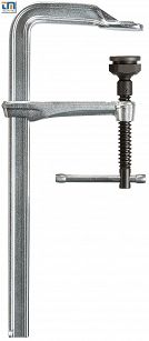Ścisk śrubowy ślusarski 250/120mm stalowy SLM BESSEY SL25M