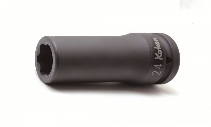 Nasadka udarowa, 6-kątna, głęboka Surface Drive 22x100mm KOKEN