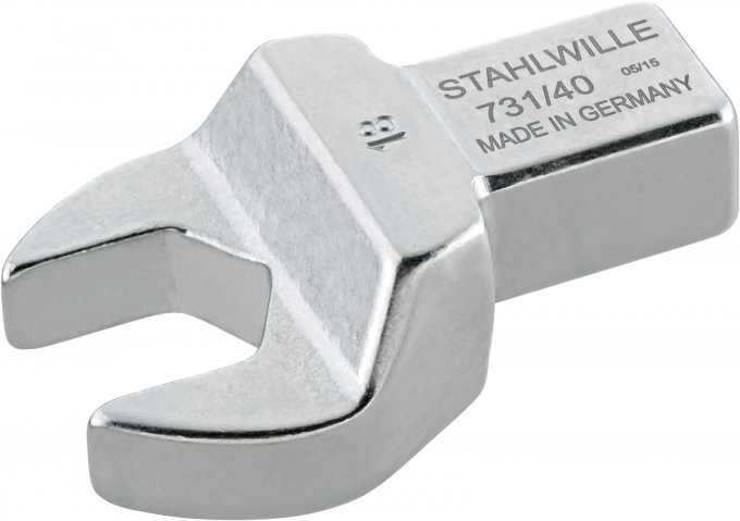 Końcówka wtykowa płaska 13mm 14x18 731/40 STAHLWILLE 58214013