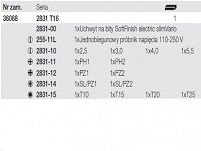 Wkrętaki śrubokręty izolowane zestaw slimVario 16 cz WIHA 2831T16 36068 - 8
