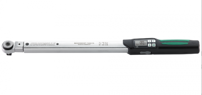 Klucz dynamometryczny 10-100 Nm 730DR/10 z grzechotką 1/2