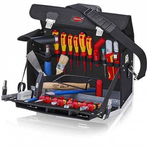 Torba dla elektryka narzędziowa tradycyjna wyposażona KNIPEX 00 21 02 EL