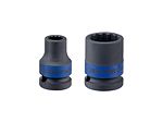 Nasadka krótka udarowa 1/2" 38mm x 50mm, 12-kąt  KING TONY 453038M