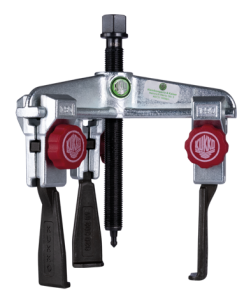 Ściągacz 3-ramienny uniwersalny z bardzo smukłymi, szybkoprzestawnymi ramionami KUKKO 30-10+S-T