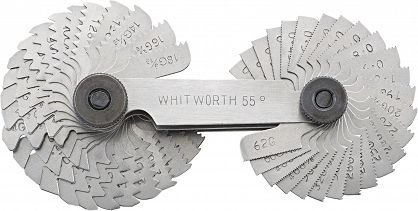 Zestaw szablonów do gwintow metr./cal. 12665 52 0,25 - 6 MM STAHLWILLE 77270003