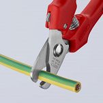 Nożyce do Kabli szerokie zastosowanie do 10mm KNIPEX 95 05 165 - 4