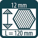 Kreda czerwona seria pro PICA 590/40 - 3
