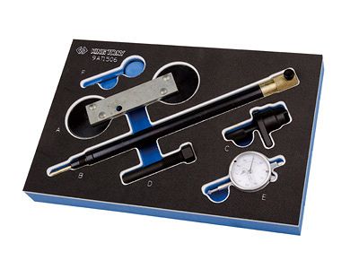 Zestaw do ustawiania rozrządu (Audi, Skoda, VW, Seat) do silników benzynowych łańcuchowych 1.2/ 1.4/ 1.6 FSI KING TONY 9AT1506E