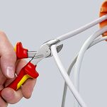Kompaktowe szczypce tnące boczne X-Cut 160 mm KNIPEX 73 06 160 T - 5