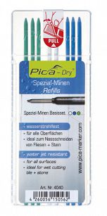 Wodoodporne Wkłady kolorowe do Ołówka 3030 PICA MARKER 4040