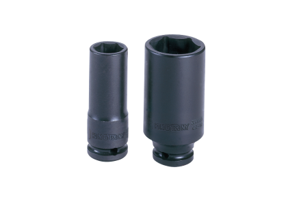 Nasadka udarowa długa 3/8" 20mm x 65mm, 6-kąt KING TONY 343520M