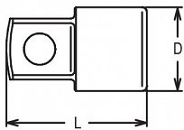 Adapter 3/8