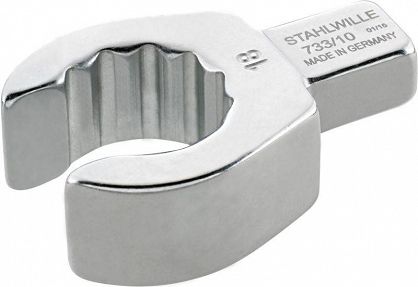 Końcówka wtykowa oczkowa otwarta 7/16"mm 733a/10 STAHLWILLE 58631028