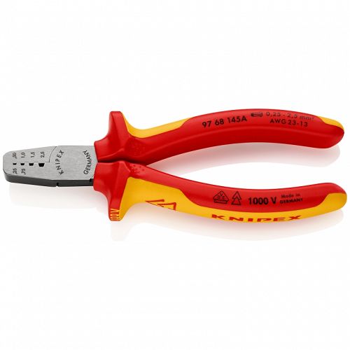 Szczypce do Zaciskania Tulejek KNIPEX 97 68 145 A