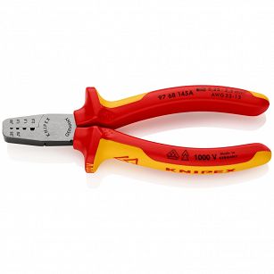 Szczypce do Zaciskania Tulejek KNIPEX 97 68 145 A