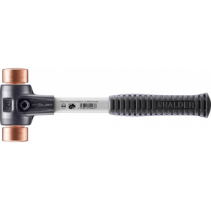 Młotek ślusarski 40mm miedziany Simplex trzonek włókno HALDER 3704.040