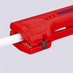 Zestaw ściągacz z kabli przewodów okrągłych NYM 16 90 130 SB + ściągacz z kabli przewodów płaskich i NYM 16 64 125 SB KNIPEX 145577 - 2