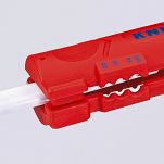 Zestaw ściągacz z kabli przewodów okrągłych NYM 16 90 130 SB + ściągacz z kabli przewodów płaskich i NYM 16 64 125 SB KNIPEX 145577 - 5