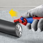Nóż do Ściągania Izolacji Stopka KNIPEX 16 50 145 SB - 6