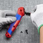 Nóż do Ściągania Izolacji Stopka KNIPEX 16 50 145 SB - 10