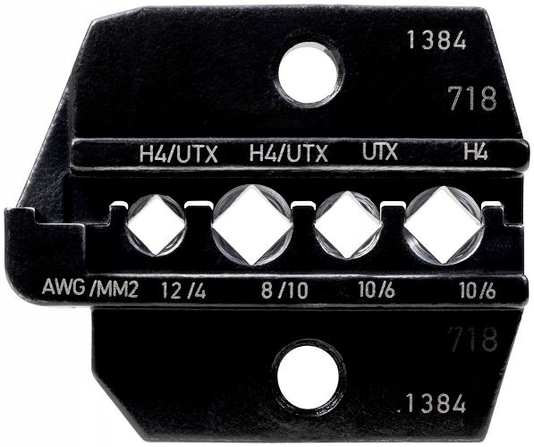 Matryca zagniatająca Amphenol H4/UTX 4,0 - 10,0 RENNSTEIG 624 1384 3 0