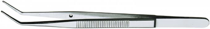 Pęseta wygięta karbowana L=150mm 13131 STAHLWILLE 77510001