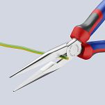 Szczypce tnące półokrągłe (wydłużone typu „bociani dziób”) KNIPEX 26 15 200 - 5