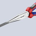 Szczypce tnące półokrągłe (wydłużone typu „bociani dziób”) KNIPEX 26 15 200 - 4
