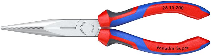 Szczypce tnące półokrągłe (wydłużone typu „bociani dziób”) KNIPEX 26 15 200