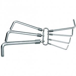 Imbusy klucze trzpieniowe 2-8 mm nr S 42-07 GEDORE 6347430 