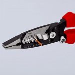 Wielofunkcyjne szczypce dla elektryków 7 w 1 Model amerykański WireStripper KNIPEX 13 72 8 - 9