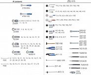 Zestaw narzędzi, nasadki, bity, wkrętaki śrubokręty , klucze, szczypce, młotek, 128cz. w walizce KING TONY 7028MR - 2
