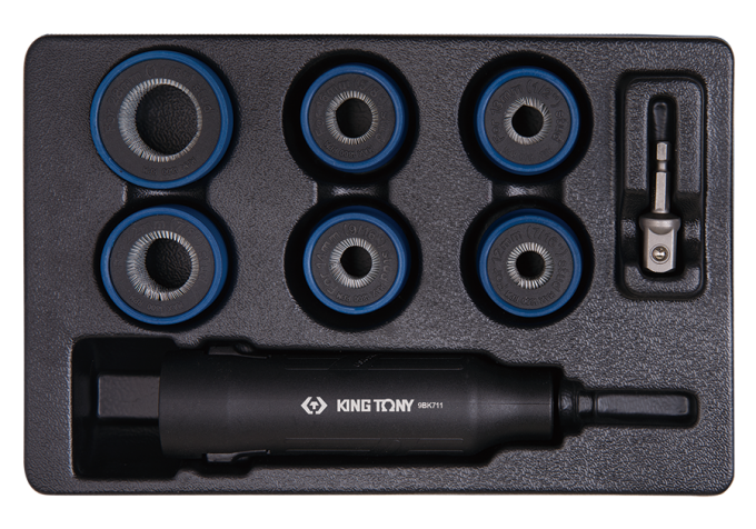 Zestwa do czyszczenia śrub i szpilek 8 cz. KING TONY 9BK7008