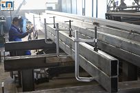 Ścisk śrubowy ślusarski 1250/140mm wzmocniony SGM BESSEY SG125M - 12