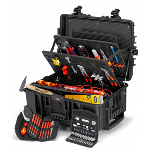 Walizka narzędziowa "Robust45" dla elektryków 63-częściowy KNIPEX 00 21 37