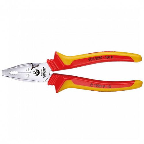 Szczypce-kombinerki mocne VDE 200 mm Nr VDE 8250-200 H GEDORE 1550969