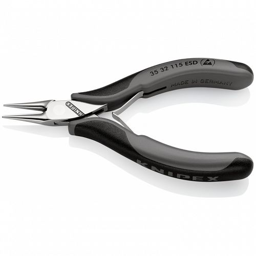 Szczypce chwytające ESD dla elektroników KNIPEX 35 32 115 ESD