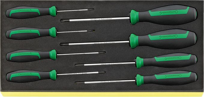 Zestaw TCS 1/3 Wkrętaków TORX T8-T30, 8-Częściowy TCS 4650 STAHLWILLE 96838767