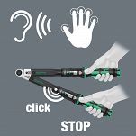 Klucz dynamometryczny 9x12mm 20-100Nm X 3 WERA 05075653001 - 7