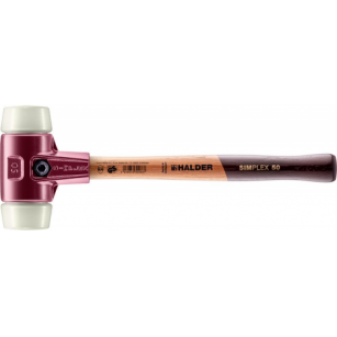 Młotek z miękkim bijakiem SIMPLEX, nylonowy 50mm HALDER 3008.050