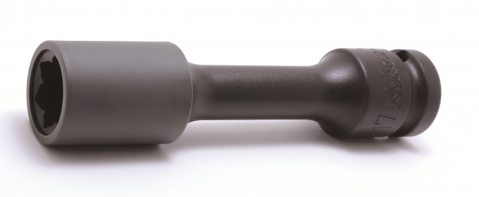 Nasadka udarowa długa cienkościenna 6-kątna 17x110mm KOKEN