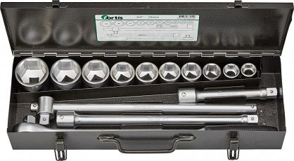 Zestaw nasadek 3/4" 14-cz. FORTIS 4317784734110